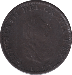 1799 FARTHING ( NF ) - FARTHING - Cambridgeshire Coins