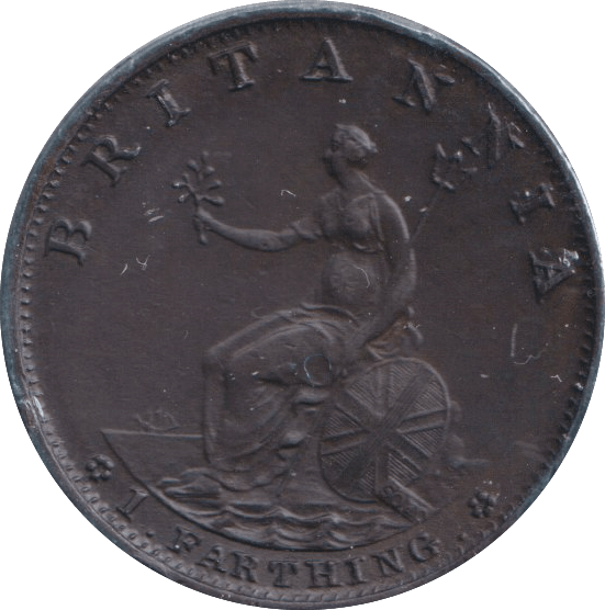 1799 FARTHING ( UNC ) - FARTHING - Cambridgeshire Coins