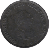 1799 FARTHING ( VF ) - FARTHING - Cambridgeshire Coins