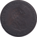 1799 FARTHING ( VF ) - FARTHING - Cambridgeshire Coins