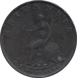 1799 FARTHING ( VF ) - FARTHING - Cambridgeshire Coins