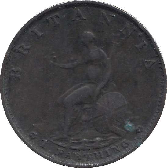 1799 FARTHING ( VF ) - FARTHING - Cambridgeshire Coins