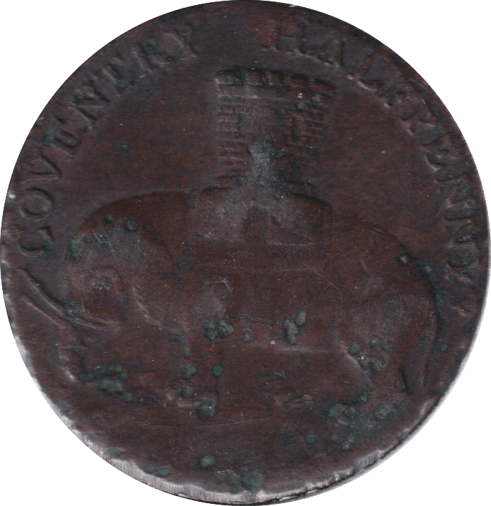 1799 HALF PENNY TOKEN COVENTRY - HALFPENNY TOKEN - Cambridgeshire Coins