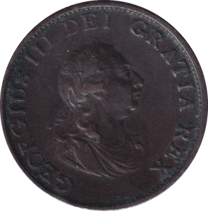 1799 HALF PENNY ( VF ) - HALFPENNY - Cambridgeshire Coins