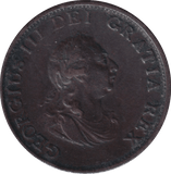 1799 HALF PENNY ( VF ) - HALFPENNY - Cambridgeshire Coins