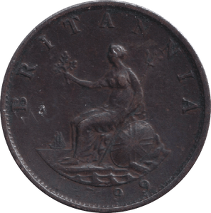 1799 HALF PENNY ( VF ) - HALFPENNY - Cambridgeshire Coins