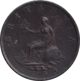 1799 HALF PENNY ( VF ) - HALFPENNY - Cambridgeshire Coins