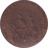 1799 HALFPENNY DEAL TOKEN - HALFPENNY TOKENS - Cambridgeshire Coins