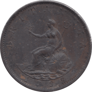 1799 HALFPENNY ( EF ) - HALFPENNY - Cambridgeshire Coins