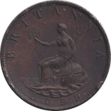 1799 HALFPENNY ( EF ) - HALFPENNY - Cambridgeshire Coins