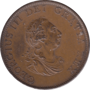 1799 HALFPENNY ( EF ) - Halfpenny - Cambridgeshire Coins