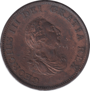 1799 HALFPENNY ( EF ) - HALFPENNY - Cambridgeshire Coins