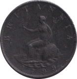 1799 HALFPENNY ( FINE ) - HALFPENNY - Cambridgeshire Coins