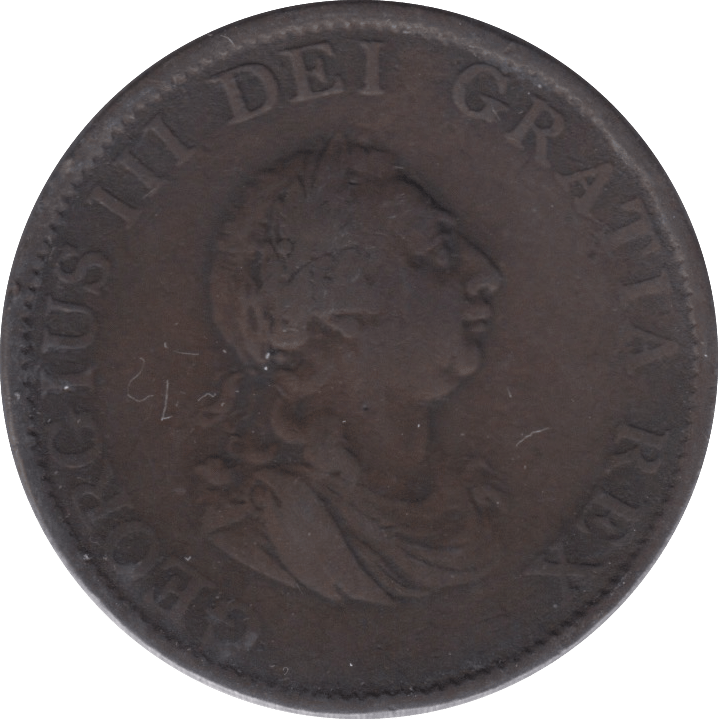 1799 HALFPENNY ( FINE ) - Halfpenny - Cambridgeshire Coins
