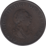 1799 HALFPENNY ( FINE ) - Halfpenny - Cambridgeshire Coins