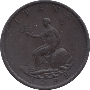 1799 HALFPENNY ( GF ) - Halfpenny - Cambridgeshire Coins
