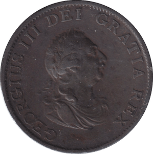 1799 HALFPENNY ( GF ) - HALFPENNY - Cambridgeshire Coins