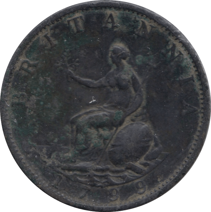 1799 HALFPENNY ( GF ) - Halfpenny - Cambridgeshire Coins