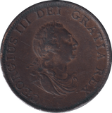 1799 HALFPENNY ( GVF ) - HALFPENNY - Cambridgeshire Coins