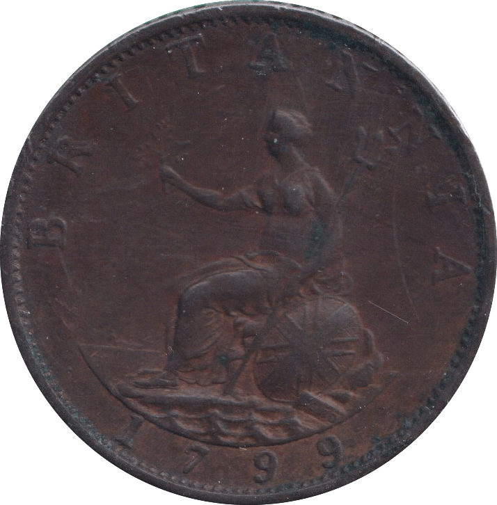 1799 HALFPENNY ( GVF ) - HALFPENNY - Cambridgeshire Coins