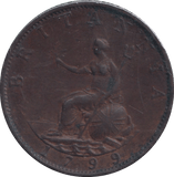 1799 HALFPENNY ( GVF ) - HALFPENNY - Cambridgeshire Coins
