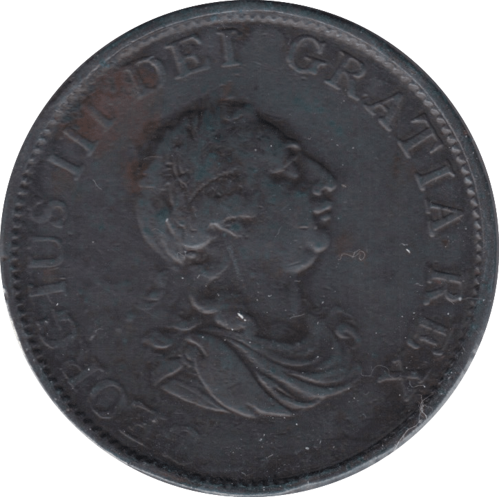 1799 HALFPENNY ( VF ) - Halfpenny - Cambridgeshire Coins