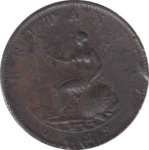1799 HALFPENNY ( VF ) - HALFPENNY - Cambridgeshire Coins