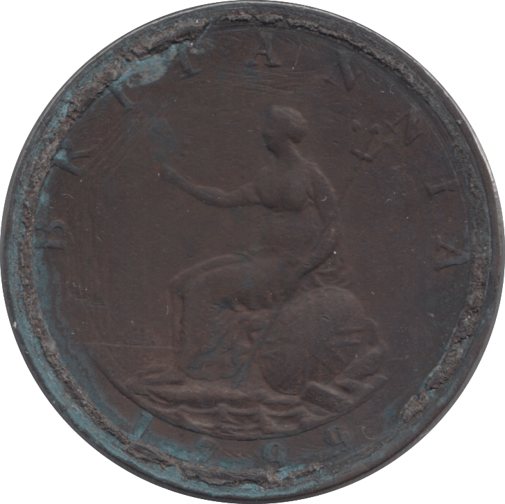 1799 HALFPENNY ( VF ) - Halfpenny - Cambridgeshire Coins