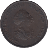 1799 HALFPENNY ( VF ) - Halfpenny - Cambridgeshire Coins