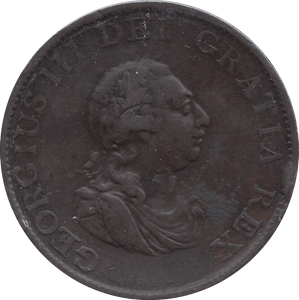 1799 HALPENNY ( VF ) - HALFPENNY - Cambridgeshire Coins