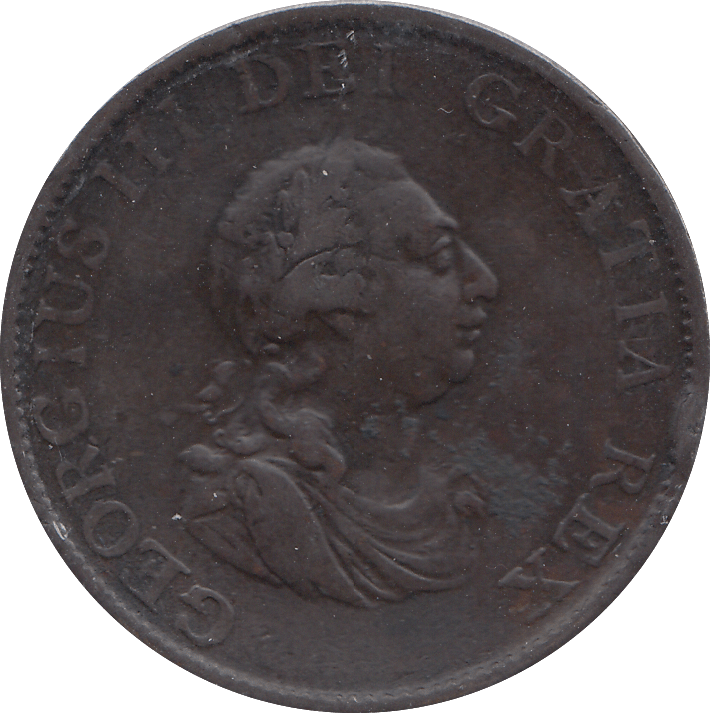 1799 HALPENNY ( VF ) - HALFPENNY - Cambridgeshire Coins
