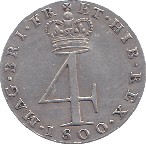 1800 4 PENCE ( GVF ) - WORLD COINS - Cambridgeshire Coins