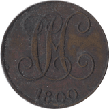 1800 CHRISTS HOSPITAL HALFPENNY TOKEN MIDDLESEX - HALFPENNY TOKENS - Cambridgeshire Coins