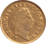 1800 GOLD THIRD GUINEA ( GVF ) - GUINEAS - Cambridgeshire Coins