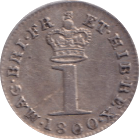 1800 MAUNDY ONE PENNY ( FINE ) - MAUNDY ONE PENNY - Cambridgeshire Coins