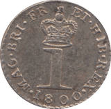1800 MAUNDY ONE PENNY ( GVF ) - MAUNDY ONE PENNY - Cambridgeshire Coins
