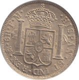 1801 SILVER 8 REALES MEXICO SPANISH COLONY - SILVER WORLD COINS - Cambridgeshire Coins