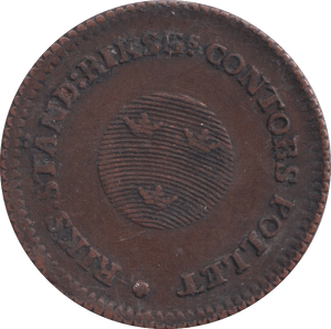 1801 SWEDEN HALF SHILLING - WORLD COINS - Cambridgeshire Coins