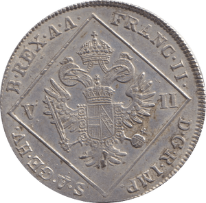 1802 SILVER 7 KREUTZER AUSTRIA - SILVER WORLD COINS - Cambridgeshire Coins