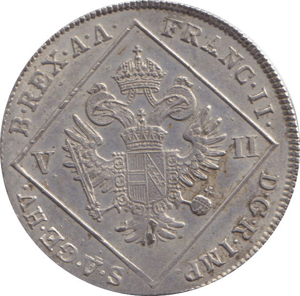 1802 SILVER 7 KREUTZER AUSTRIA - SILVER WORLD COINS - Cambridgeshire Coins