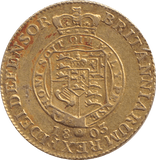 1803 GOLD HALF GUINEA ( VF ) - GUINEAS - Cambridgeshire Coins