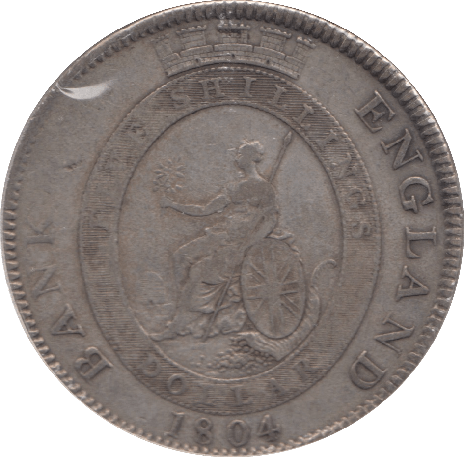 1804 FIVE SHILLINGS BANK OF ENGLAND ( GF ) - BANK TOKEN - Cambridgeshire Coins