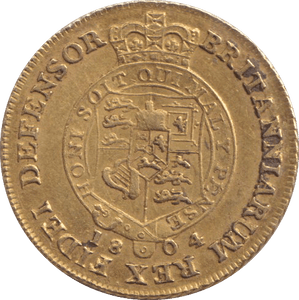 1804 GOLD HALF GUINEAS ( EF ) - GUINEAS - Cambridgeshire Coins