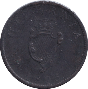 1805 HALFPENNY IRELAND - WORLD COINS - Cambridgeshire Coins