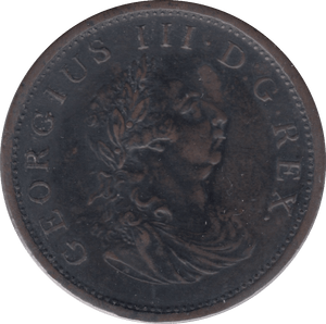 1805 PENNY IRELAND - WORLD COINS - Cambridgeshire Coins