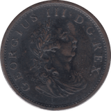 1805 PENNY IRELAND - WORLD COINS - Cambridgeshire Coins