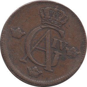 1805 SWEDEN SHILLING - WORLD COINS - Cambridgeshire Coins