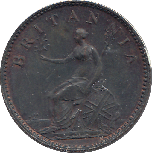 1806 FARTHING ( AUNC ) - FARTHING - Cambridgeshire Coins