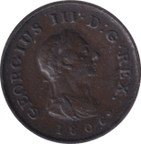 1806 FARTHING ( EF ) - FARTHING - Cambridgeshire Coins