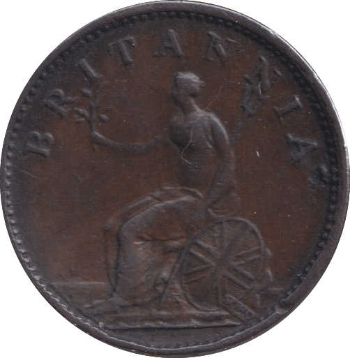 1806 FARTHING ( EF ) - FARTHING - Cambridgeshire Coins